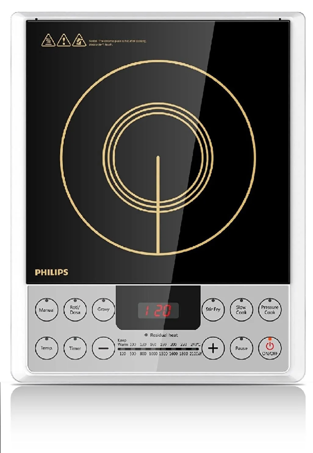 Philips 1000 Series 1500W Induction Cooker (HD4944/00)